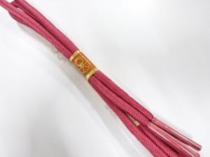 未使用品　正絹　手組帯締め